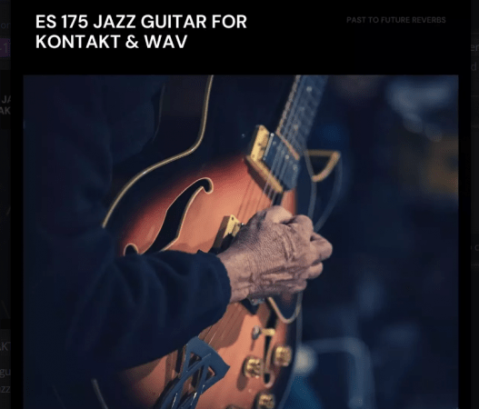 PastToFutureReverbs ES-175 Jazz Guitar for KONTAKT! KONTAKT WAV