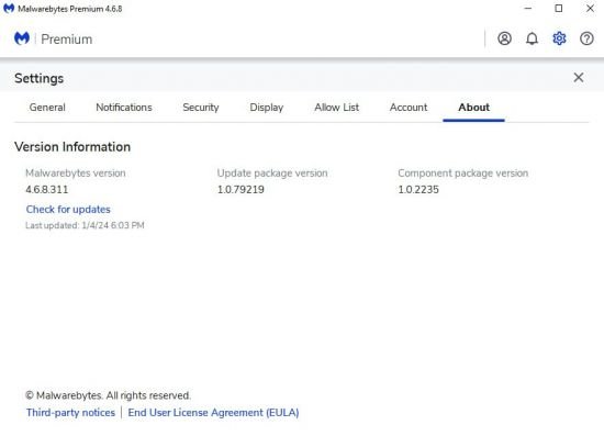 Malwarebytes Premium 4.6.8.311 Multilingual