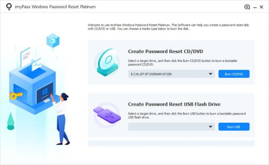 imyPass Windows Password Reset Standard / Platinum 1.0.10