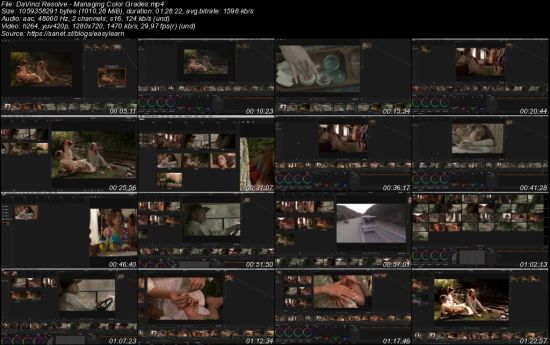 DaVinci Resolve - Managing Color Grades
