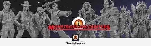 Monstrous Encounters - Collection 3D Printable Miniatures 2021-2023