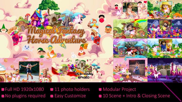 Videohive - Fantasy Magical Horse Adventure - 50765887