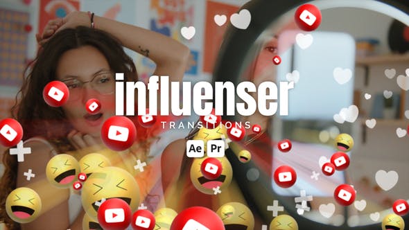 Videohive - Influenser Transitions - 50596436