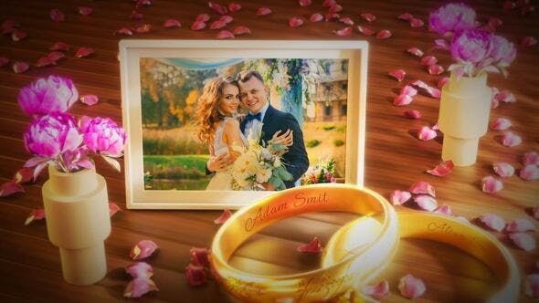 Videohive - 3d Wedding Slideshow - 50622573