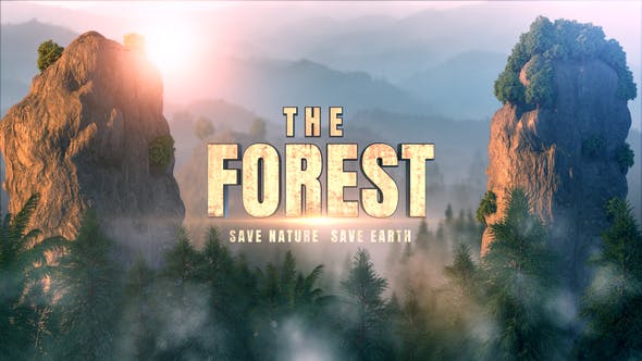 Videohive - The Forest I Title Opener - 50620122