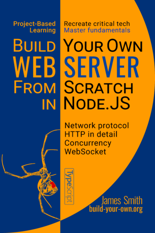 Build Your Own Web Server From Scratch In Node.JS : Learn network programming, HTTP, and WebSocket by coding a Web Server