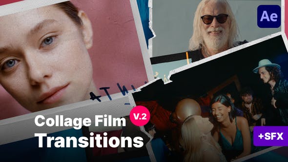Videohive - Collage Transitions v2 - 50573129
