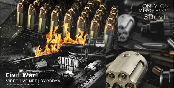 Videohive - Civil War Cinematic Opener - 16836718