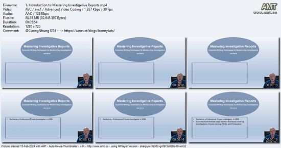 Mastering Investigative Reports