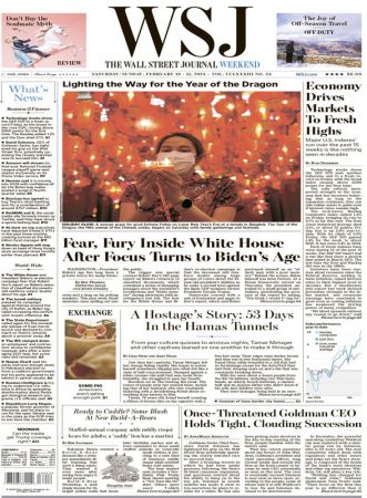 The Wall Street Journal Weekend - February 10—11,2024