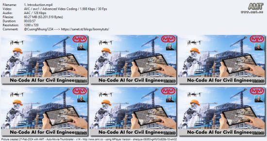 No-Code AI for Civil Engineers