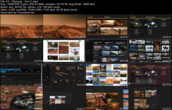 Environment 3D Matte Painting Techniques