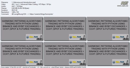 Harmonic Patterns Algo-trading With Python And Binance&amp;bybit
