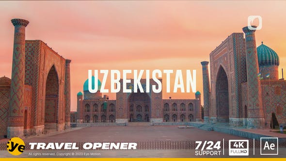 Videohive - Travel Opener Slideshow - 50551919