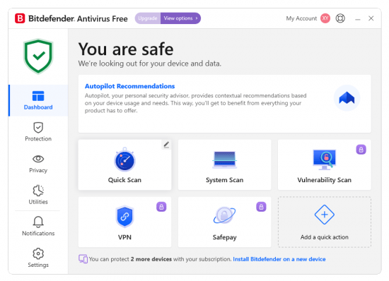 Bitdefender Antivirus Free v27.0.30.140