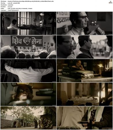 Thackeray 2019 1080p 10bit Bluray x265 Hindi AAC 5.1 Msub-BlacK PearL