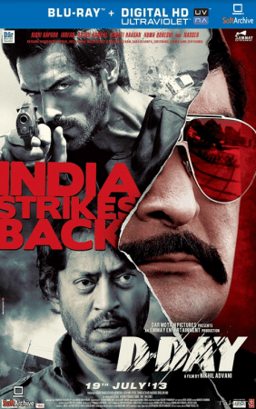 D-Day 2013 1080p 10bit Bluray x265 Hindi AAC 5.1 Msub-BlacK PearL