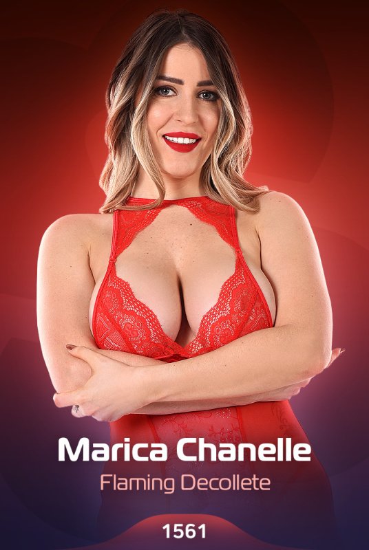 IStripper - Marica Chanelle - Flaming Decollete - Card #f156