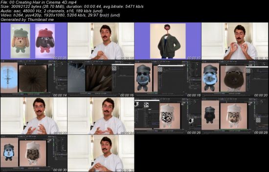 Creating Hair in Cinema 4D