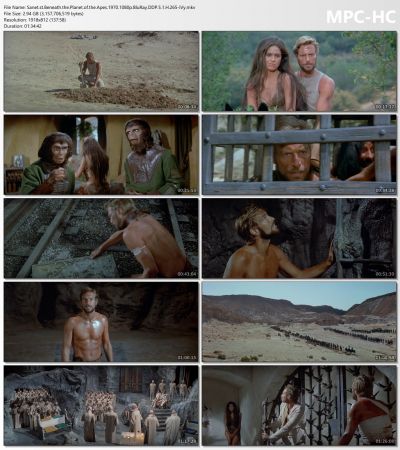 Beneath the Planet of the Apes 1970 1080p BluRay DDP 5.1 H265-iVy