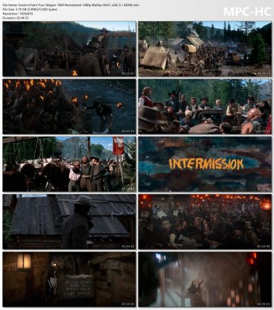 Paint Your Wagon 1969 Remastered 1080p BluRay HEVC x265 5.1 BONE