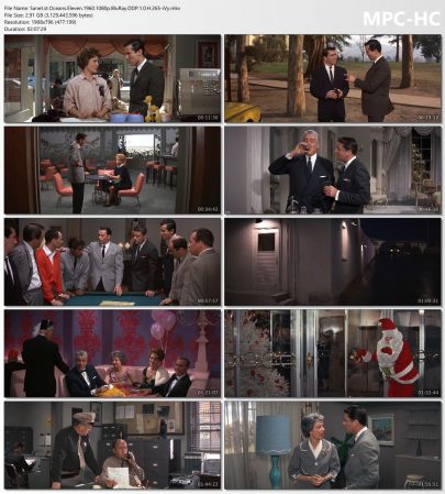 Oceans Eleven 1960 1080p BluRay DDP 1.0 H265-iVy