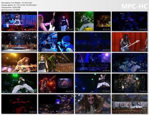 Iron Maiden - En Vivo! (2012) BDRip 1080p