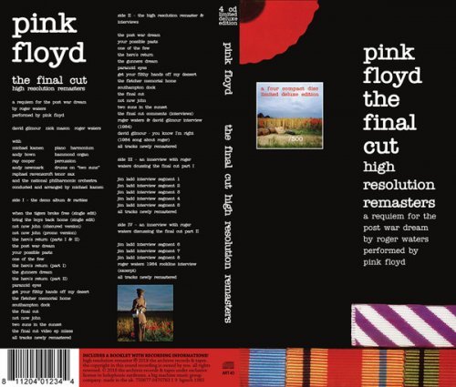 Pink Floyd - The Final Cut - High Resolution Remasteres (2018)