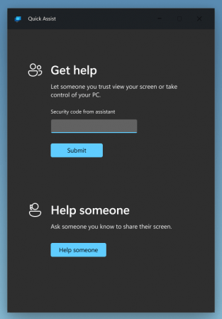 Quick Assist v2.0.30.0