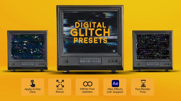 Videohive - Digital Glitch Presets - 52890994
