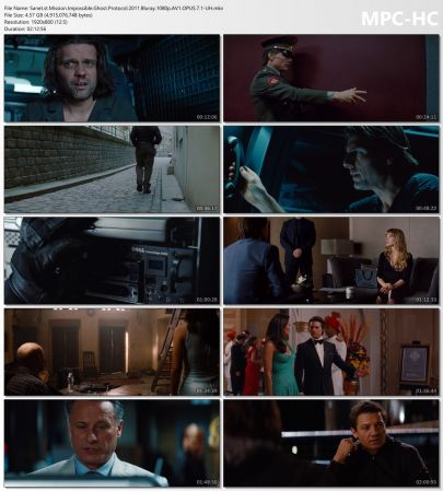 Mission Impossible Ghost Protocol 2011 Bluray 1080p AV1 OPUS 7.1-UH