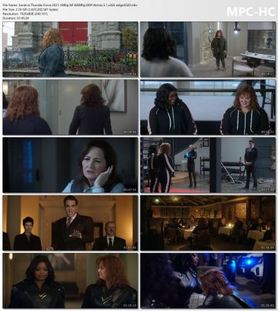 Thunder Force 2021 1080p NF WEBRip DDP Atmos 5.1 x265-edge2020
