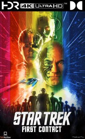 Star Trek First Contact 1996 2160p HDR10 DV Hybrid BDRip x265 10bit TrueHD 5.1 Ainz TAoE