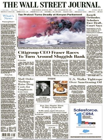 The Wall Street Journal - 26 June 2024