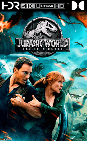 Jurassic World Fallen Kingdom 2018 2160p HDR10 DV Hybrid BDRip x265 10bit DTS-HD MA 8.0 Ainz TAoE