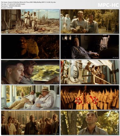 O Brother Where Art Thou 2000 1080p BluRay DDP 5.1 H265-iVy