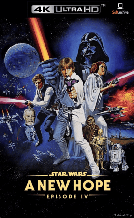 Star Wars Episode IV A New Hope 1977 4K77 NoDNR v1.4 2160p UHD BluRay x265 SDR DDP 5.1 DiscoD HONE
