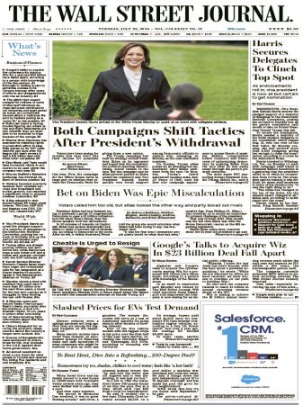 The Wall Street Journal - July 23 2024