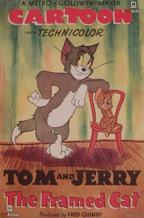 The Framed Cat 1950 1080p AI UPSCALE HEVC 10Bit AAC 2.0 H265-R&amp;H