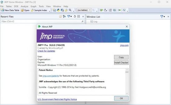 SAS JMP Statistical Discovery 18.0 Pro