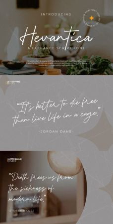 CM - Hevantica - Elegant Script 92164746