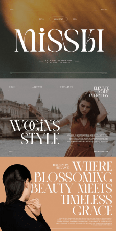 EE - Missky Elegant Serif Font Typeface CLAUY9N