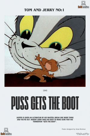 Puss Gets the Boot 1940 1080p AI UPSCALE HEVC 10Bit AAC 2.0 H265-R&amp;H