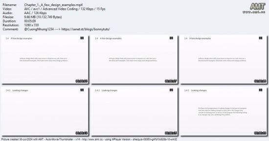 Object-Oriented Software Design in C++, Video Edition