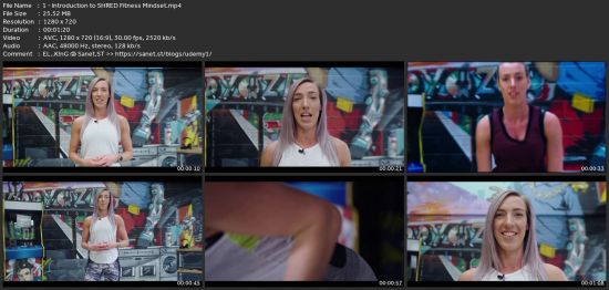 Shred Bodyweight Exercise Course -Fitness,Mindset,Nutrition
