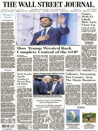 The Wall Street Journal - 18 July 2024