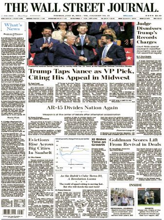 The Wall Street Journal - 16 July 2024