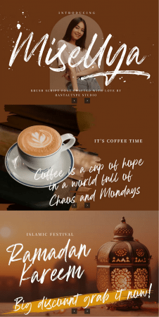 EE - Misellya Brush Script Font BUB2EW7