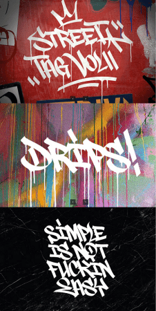 EE - Graffiti Fonts Street Tag Vol2 338ST7Z