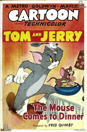 The Mouse Comes to Dinner 1945 1080p AI UPSCALE HEVC 10Bit AAC 2.0 H265-R&amp;H